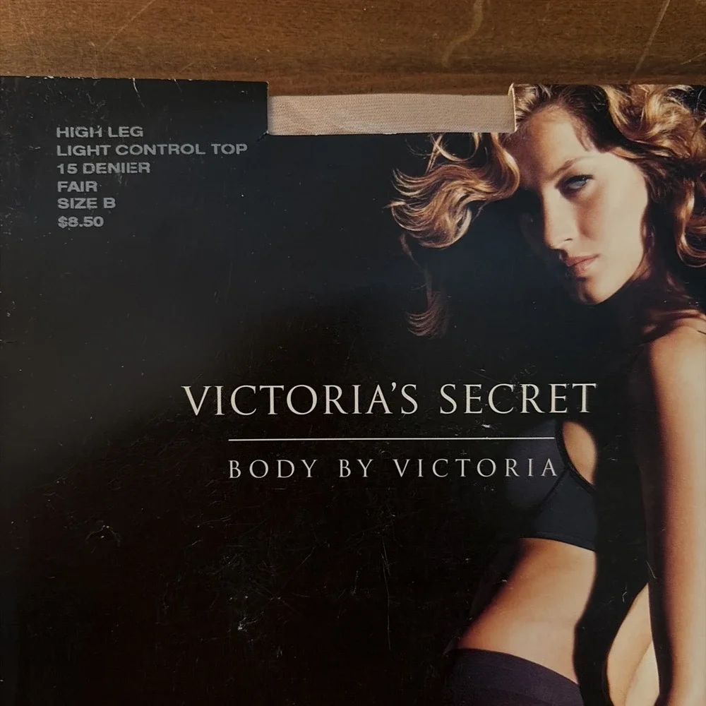NEW Victoria's Secret Body by Victoria High Leg Light Control Top Fair Size B